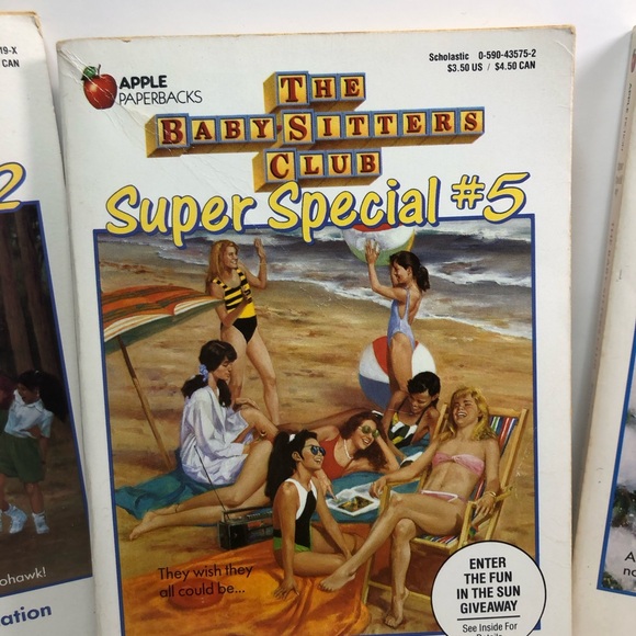 Vintage The Babysitters Club Super Special Books #2, 5, and 7 1989-1991 - Picture 14 of 15